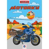 Omalovánka A5 - Motorky Omalovánka A5 - Motorky