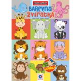 Omalovánka A5 - Barevná zvířátka Omalovánka A5 - Barevná zvířátka