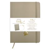 Blok Luxi A5 - linka / 96 listů / moka tlapka