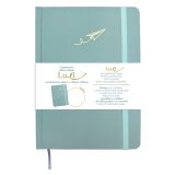 Blok Luxi A5 - tečkovaný / 96 listů / ledově modrá vlaštovka Blok Luxi A5 - tečkovaný / 96 listů / ledově modrá vlaštovka