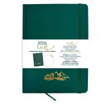 Blok Luxi A5 - čistý / 96 listů / zelená hory