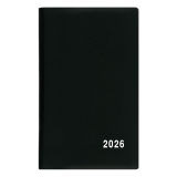 Diář kapesní PVC - čtrnáctidenní / černá