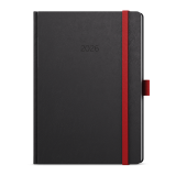 Diář NORA - A5 / týdenní / červená