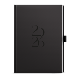 Diář DENY - A5 / denní / černá Diář DENY - A5 / denní / černá