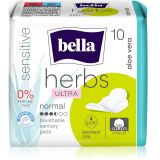 Bella Herbs Ultra Normal Aloe Vera dámské vložky - 10 ks Bella Herbs Ultra Normal Aloe Vera dámské vložky - 10 ks