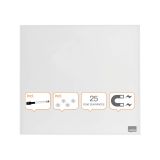 Tabule magnetické skleněné Diamond - 45 x 45 cm / bílá Tabule magnetické skleněné Diamond - 45 x 45 cm / bílá