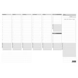 Plánovací týdenní stolní mapa - OS090 / A3
