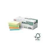 Samolepicí bločky Stick´n by Hopax FSC - 38 x 51 mm / 12 x 100 l / mix pastel Samolepicí bločky Stick´n by Hopax FSC - 38 x 51 mm / 12 x 100 l / mix pastel