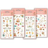 Samolepky na vajíčka gelové - mix motivů