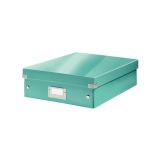 Organizační box Leitz Click&Store - velikost M / ledově modrá