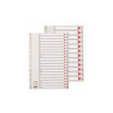 Rozdružovač A4 plastový Esselte Maxi - šedý / A - Z Rozdružovač A4 plastový Esselte Maxi - šedý / A - Z