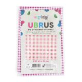 Ubrus PVC - červené káro / 65 x 50 cm Ubrus PVC - červené káro / 65 x 50 cm