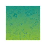 Ubrus PVC Ombre - boy / 65 x 50 cm Ubrus PVC Ombre - boy / 65 x 50 cm