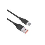 Kabel nabíjecí silikonový - USB 2.0 A - USB-C / 1 m