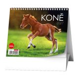 Kalendář stolní MINI - Koně / BSL8