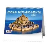 Kalendář stolní - Poklady světového dědictví / BSH11