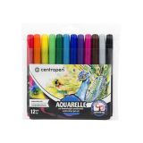 Popisovače Centropen Aquarelle 8683/12 - sada 12 ks Popisovače Centropen Aquarelle 8683/12 - sada 12 ks