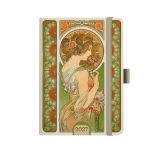 Diář Alfons Mucha - A5 / týdenní / zelená Diář Alfons Mucha - A5 / týdenní / zelená
