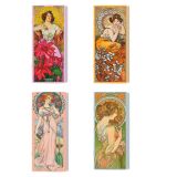 Diář kapesní Alfons Mucha - měsíční / Božka mix Diář kapesní Alfons Mucha - měsíční / Božka mix