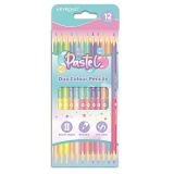 Pastelky KEYROAD Duo Pastel trojhranné - 12 ks Pastelky KEYROAD Duo Pastel trojhranné - 12 ks