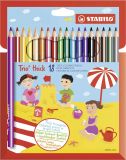 Pastelky STABILO® trojhranné Trio silné / 12 barev