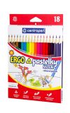 Pastelky Centropen ERGO - 18 barev