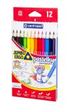 Pastelky Centropen JUMBO ERGO - 12 barev