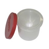 Kelímek na vodu s uzávěrem - transparentní Kelímek na vodu s uzávěrem - transparentní