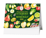 Kalendář stolní obrázkový Vitamíny a minerály / BSF10 Kalendář stolní obrázkový Vitamíny a minerály / BSF10