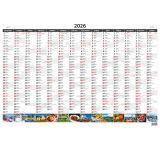 Plánovací roční nástěnná mapa - obrázková / N220 Plánovací roční nástěnná mapa - obrázková / N220