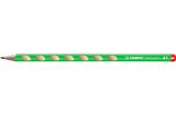 Tužka STABILO® EASYgraph Slim - HB / pro praváky / zelená