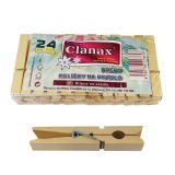 Kolíčky na prádlo dřevěné 24ks Kolíčky na prádlo dřevěné 24ks