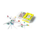 Špendlíky barevné - 100 ks Špendlíky barevné - 100 ks