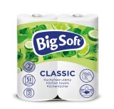 BigSoft papírové utěrky v roli Classic extra bílé 2-vrstvé 2ks BigSoft papírové utěrky v roli Classic extra bílé 2-vrstvé 2ks