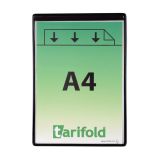 Kapsy magnetické Tarifold - černé / na výšku / 5 ks Kapsy magnetické Tarifold - černé / na výšku / 5 ks