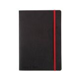 Zápisník Oxford Black n\Red mix - A5 / linka / 72 linka