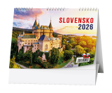 Kalendář stolní obrázkový Slovensko / BSI4