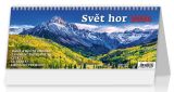 Kalendář stolní obrázkový - Svět hor / S50