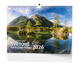 Kalendář nástěnný Světové národní parky / BNK21