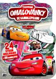 Omalovánky A4 tvarované se samolepkami - Auta Omalovánky A4 tvarované se samolepkami - Auta