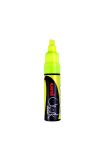 Popisovač křídový UNI Chalk Marker PWE-8K / fluo žlutá