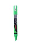 Popisovač křídový UNI Chalk Marker PWE-5M / fluo zelená