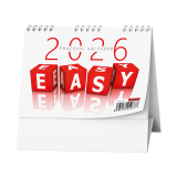 Kalendář stolní pracovní - Easy / BSA5