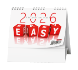 Kalendář stolní pracovní Easy / BSA5