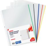 Závěsné obaly A4 Noki extra silný - čirý s barevným okrajem / 50 mic / 25 ks Závěsné obaly A4 Noki extra silný - čirý s barevným okrajem / 50 mic / 25 ks