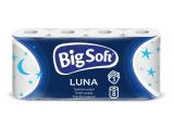 Papír toaletní Big Soft Luna 3-vrstvý / 8 ks