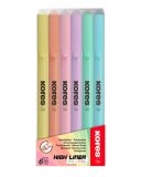 High Liner PASTEL 36246 zvýrazňovač Kores sada 6 ks