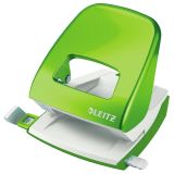 Kancelářský děrovač Leitz NeXXt 5008 / metalická zelená - 30 listů