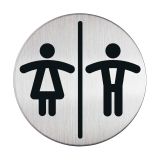 Piktrogram nerez Durable - WC dámy a páni
