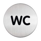 Piktrogram nerez Durable - WC Piktrogram nerez Durable - WC
